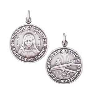 Our Lady of Loreto Patron St. of Aviation Medal