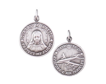 Our Lady of Loreto Patron St. of Aviation Medal