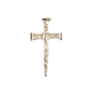 Nail Cross Religious Lapel Pin (Pack of One Dozen)(Other Quantities Available)