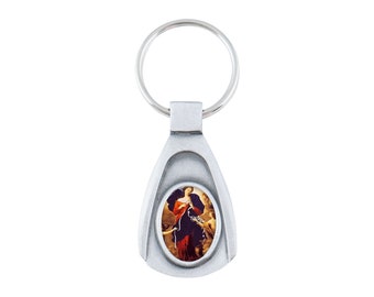 Our Lady Undoer of Knots Photo Key Ring