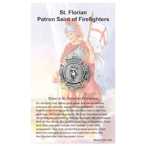 St. Florian Patron Saint of Fire Fighters Medal