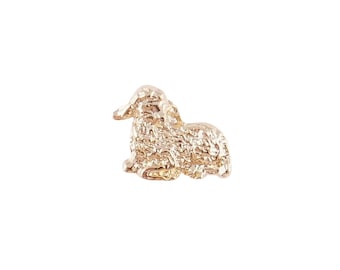 Spilla da bavero "Agnello d'oro prima penitenza" (confezione da una dozzina) (altre quantità disponibili)