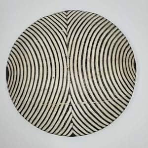 Hand-Carved Shield from Cameroon, Africa. This Shield measures 22 inches wide, African Home Decor, African Art, Tribal Shield