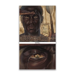 The Worst Sight King by Kevin Williams, WAK, Black People Art, Black History Art, Black Art Gifts, Art by Black Artists