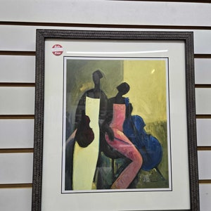 Black Framed Art,  Black People Art, Black Family Art, Black Art Gift, Black Mom Gift, Black Women Art, Black Music Art