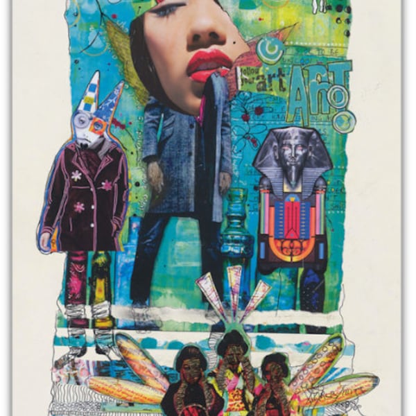 Mixed Media Art - Etsy