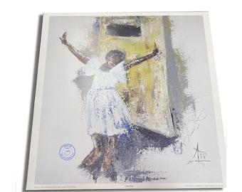 Celebration by Annie Lee, Black People Art, Black Family Art, Art by Black Artists, African American Art