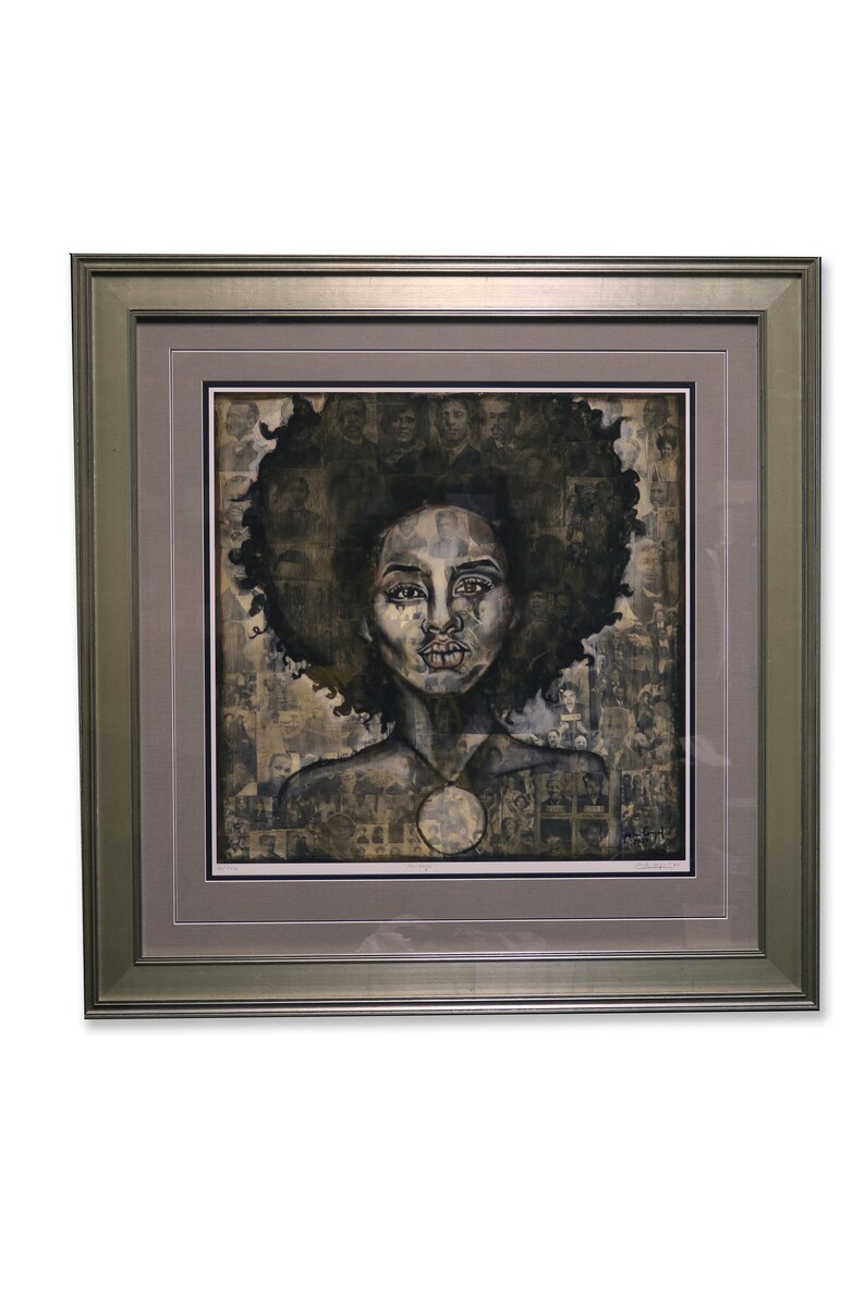 Interperative Drawing Interpretive Art / African American Art Black Art / Limited Edition ...