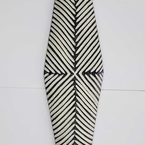 Hand-Carved Shield from Cameroon, Africa. This Shield measures 38 x 11 inches wide, African Home Decor, African Art, Tribal Shield