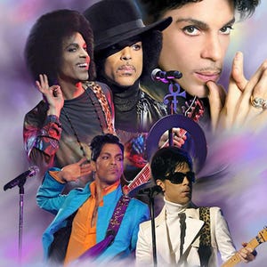 Prince: 1999 by Wishum Gregory, Black Music Art, Black Soul Art, African American Legendary Pop Artist