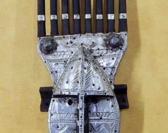 Hand-made Tribal Mask from Cameroon is  22x 8 x 4 inches long by 9 inches wide, African Home Decor, African Art, Tribal Mask,