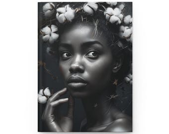 Black Woman Journal,  Gift for Writers, Black Woman Gift, Black Girl Gift, Afrocentric Gift,