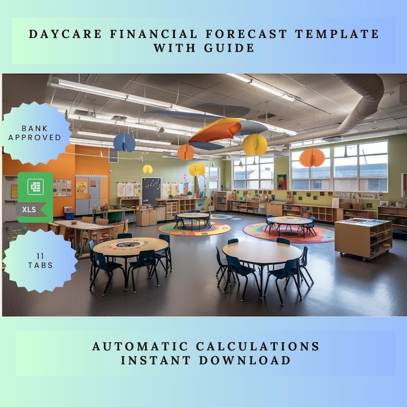 Daycare Financial Planner Excel Template daycare Budget Tool L Daycare