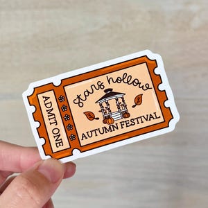 Gilmore Sticker| Gilmore Gift | Kindle Sticker | Gifts For Her | I Am An Autumn