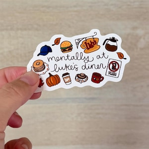 Gilmore Sticker| Gilmore Gift | Kindle Sticker | Gifts For Her | I Am An Autumn