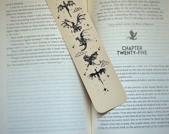 Magical Fantasy Dragon Bookmark, Book Lover Gift, Gifts for Mom, Gifts for Book Reader, Bookmark Gifts, Riders Quadrant