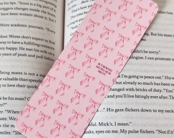Cute and Girlie Book Lover Bookmark, Buy Me Books and Tell Me I’m Pretty Bookmark, Girlie Bookmark, Book Lover Gift, Book Reader Gift