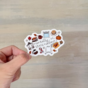 Gilmore Sticker| Gilmore Gift | Kindle Sticker | Gifts For Her | I Am An Autumn