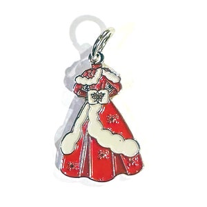 Vera Ellen's White Christmas Dress Charm