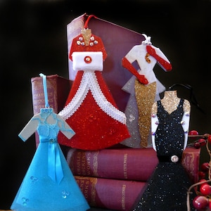 Dreaming of a White Christmas Ornament Set - Set of Four Package