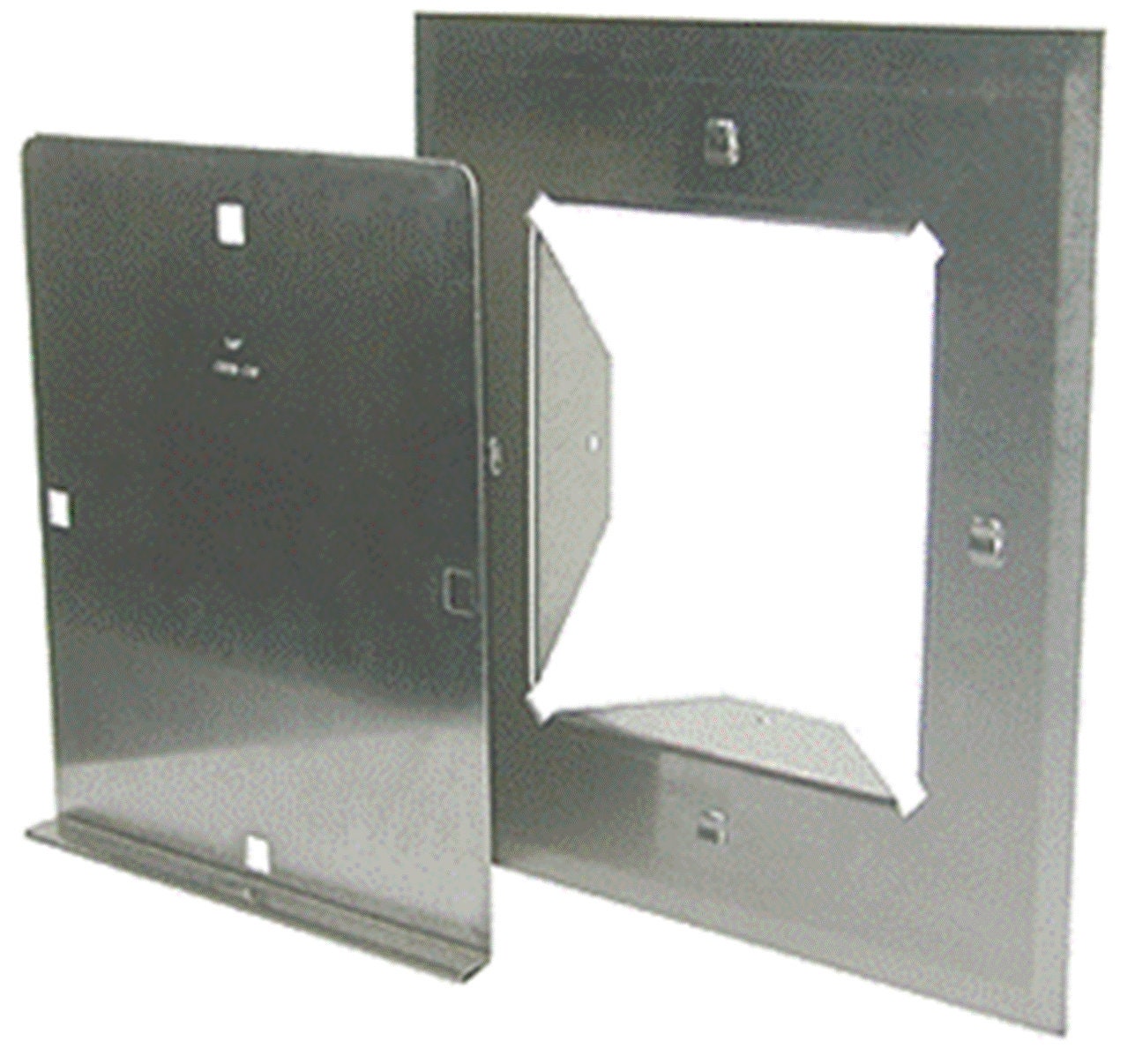 Fireplace Stainless Steel Clean Out Door 8 X 8 Etsy