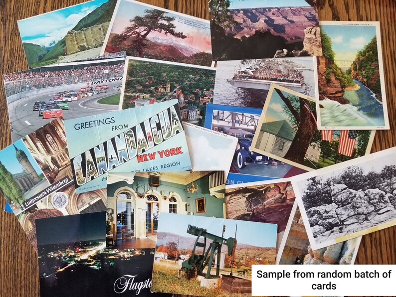 Unused postcards Vintage postcards Travel postcards Blank postcards Postcard collection Blank vintage cards Postcards Postcard lot afbeelding 1