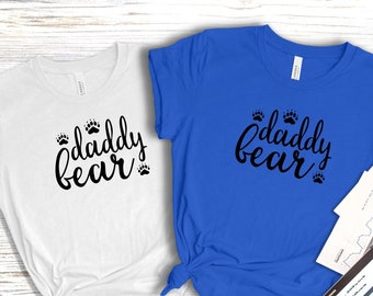 Daddy Bear Shirt, Pregnancy Announcement Shirt, Gift For dad, Dad Shirt, Funny Daddy Shirt, Fathers Day Shirt, Pregnancy Reveal to Husband