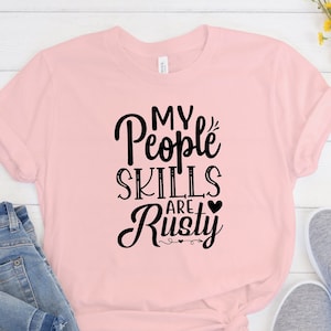 Castiel Supernatural My People Skills Are Rusty Vintage T-Shirt, Supernatural Shirt, Winchester Shirt, Dean Winchester Shirt