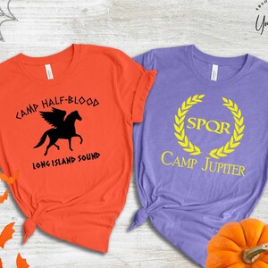 Camp Halfblood Sweatshirt, Camp Half-Blood Sweater, Percy Jackson t-shirt, Camp Jupiter, Half Blood Chronicles Branches, Halloween Costume