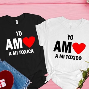 Playeras estampadas para parejas on sale