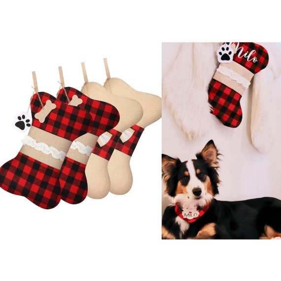 Personalized Dog Stockings Etsy