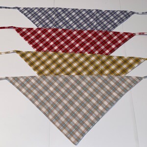Personalized reversible LG/XL dog bandanas
