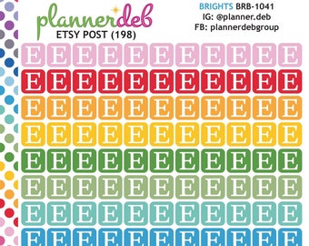 ETSY Planner Stickers for Erin Condren Planners, Daily Duos, Happy Planners, Plum Planners, Bullet Journals, Any Planners, BRB-1041