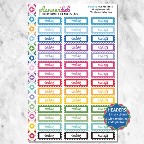 Pegatinas Para Crear Tu Propio Bullet Journal | IPad Y IPhone