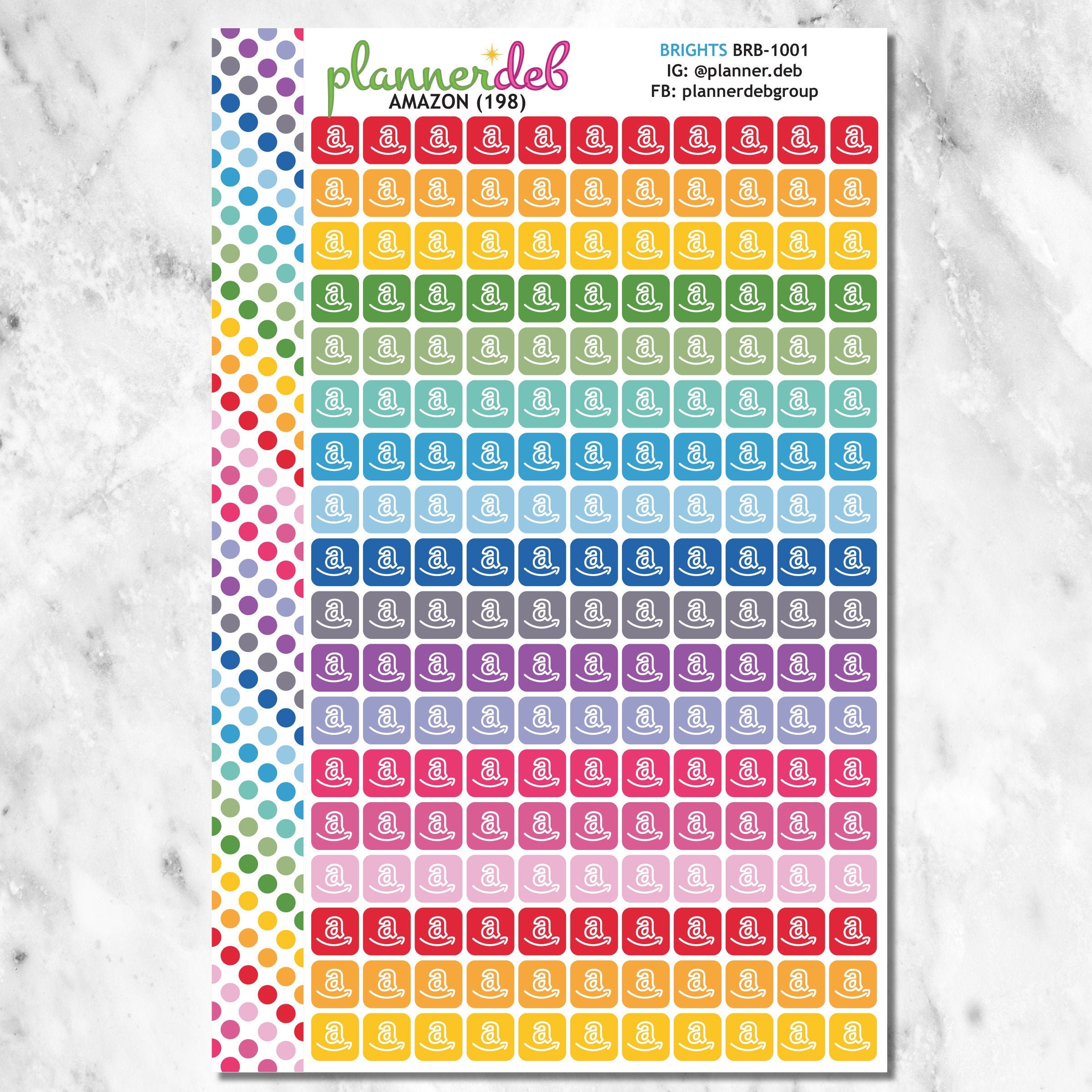 Amazon Planner Stickers for Erin Condren Planner, Happy Planner, Daily ...