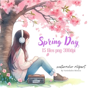 ClipArt di Spring Day, Spring Day K pop, clipart di alberi di ciliegio, png Spring Day, stile coreano, moda coreana, stile k-pop, musica k-pop, Spring D