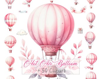 Imágenes prediseñadas de globos aerostáticos, globos aerostáticos rosas, gráficos de globos aerostáticos, imágenes prediseñadas de globos aerostáticos, globos y nubes, imágenes prediseñadas de baby shower