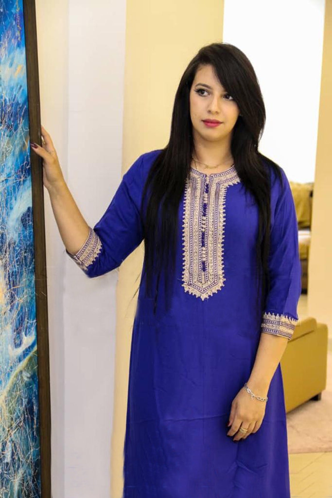 plus size caftan loungewear