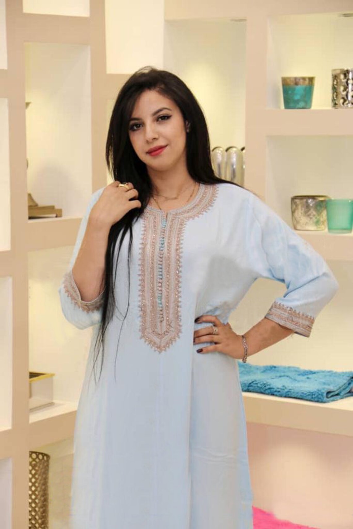 plus size caftan loungewear