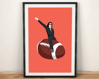 Tommy Wiseau, The Room Film inspiriert minimalistischer Druck - Home Decor - Wandkunst - DIGITALER DOWNLOAD