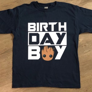 Baby Groot birthday shirt; groom birthday shirt; Star Wars birthday; groot birthday boy; groot birthday girl