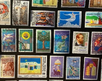 Collezione di francobolli tunisini dal 1954 al 1994