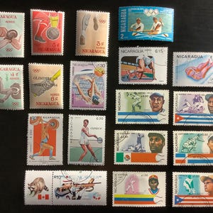 Timbres Jeux Olympiques de Moscou - Collection