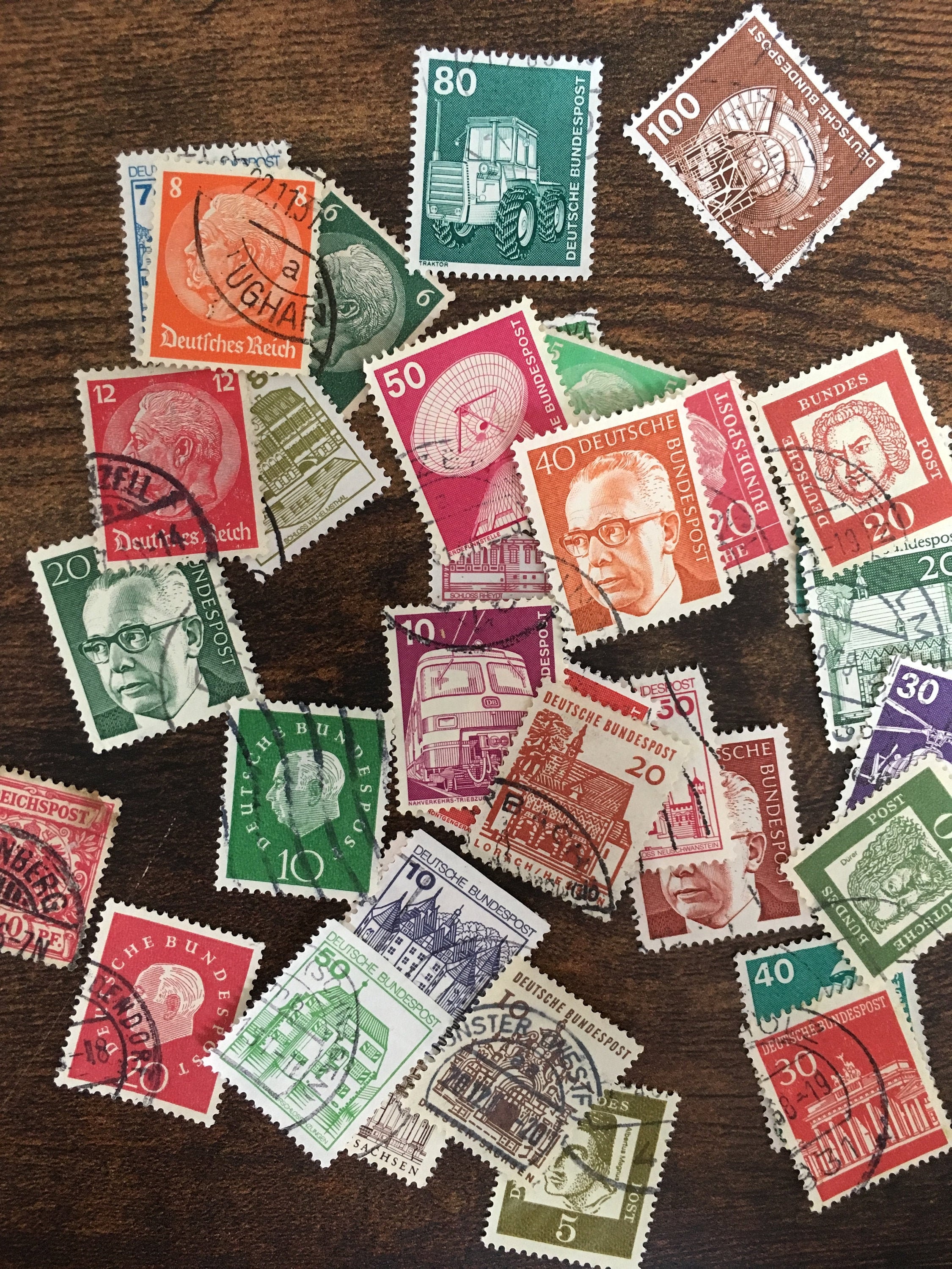 ドイツ – 使用済み切手 50 枚 - Etsy 日本