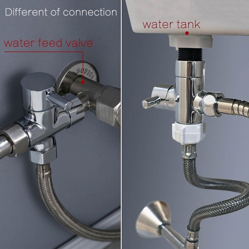 Stainless Steel Bidet Sprayer Shattaf Set Etsy