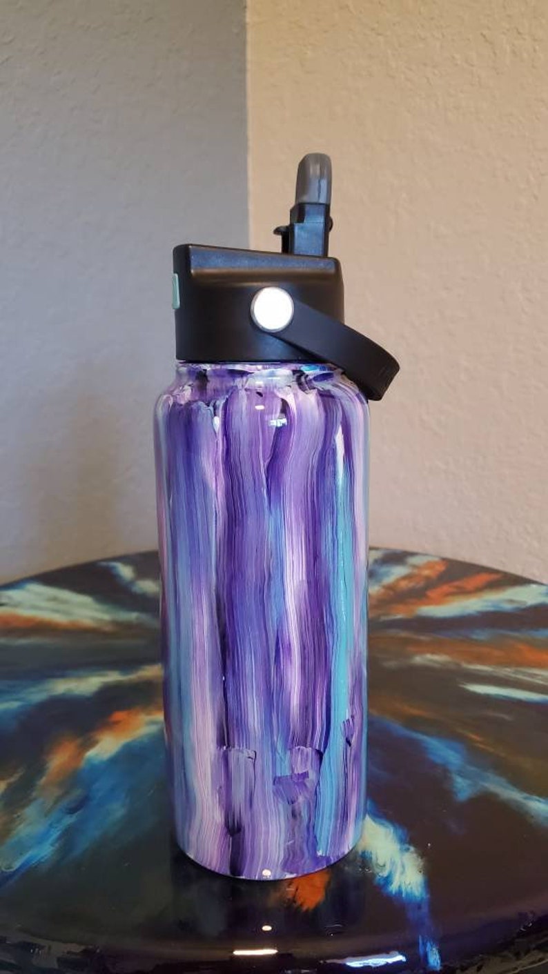 Custom hydraflow 34oz water bottle Etsy