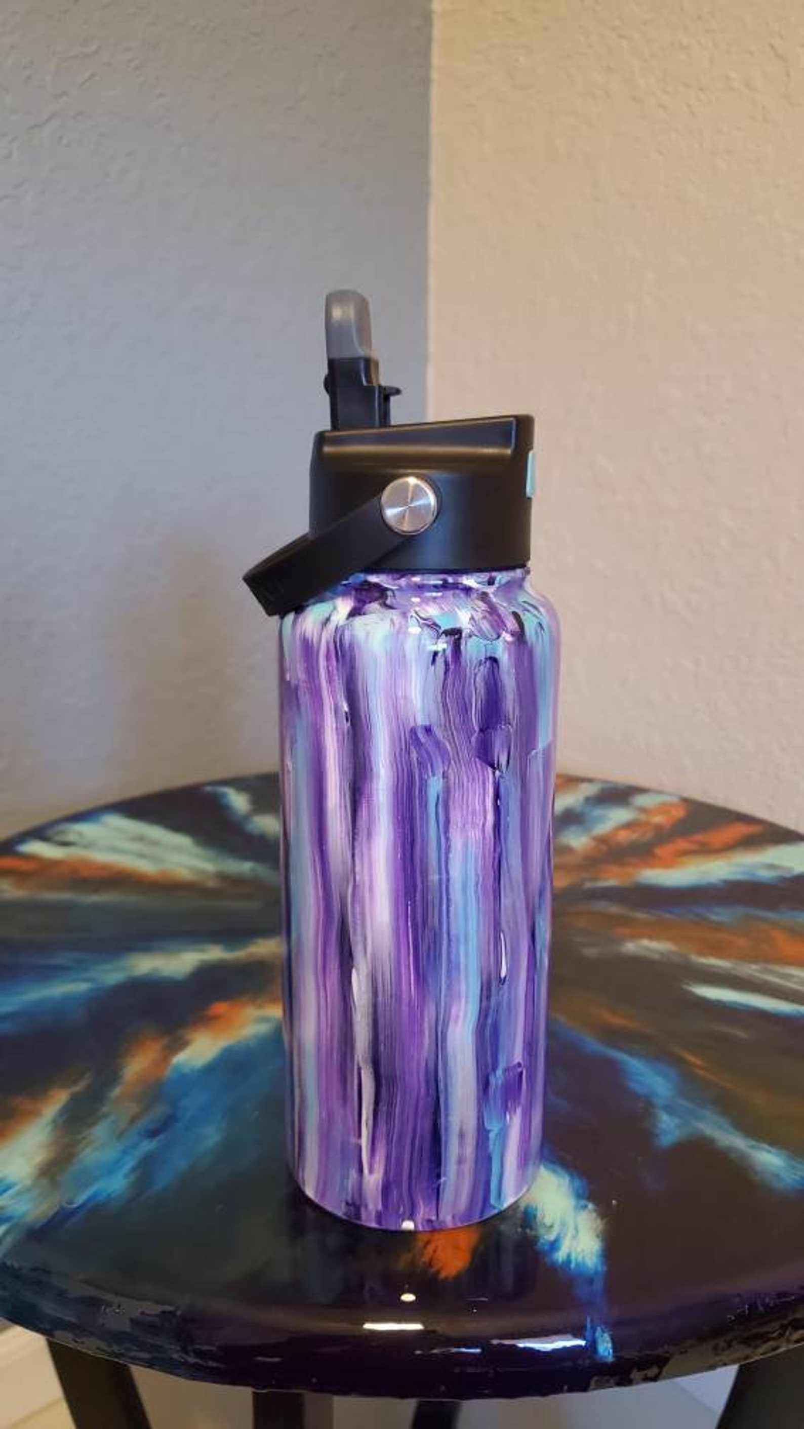Custom hydraflow 34oz water bottle Etsy