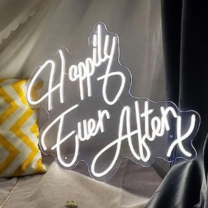 Custom Last Name Sign | Custom Neon Sign | Neon Sign Wedding | LED Neon ...