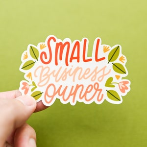 Small Business Owner Sticker
