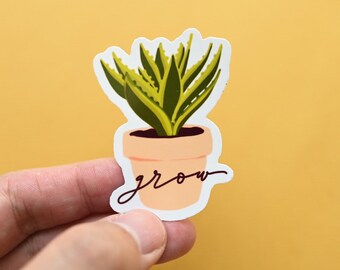 Plant Grow Sticker